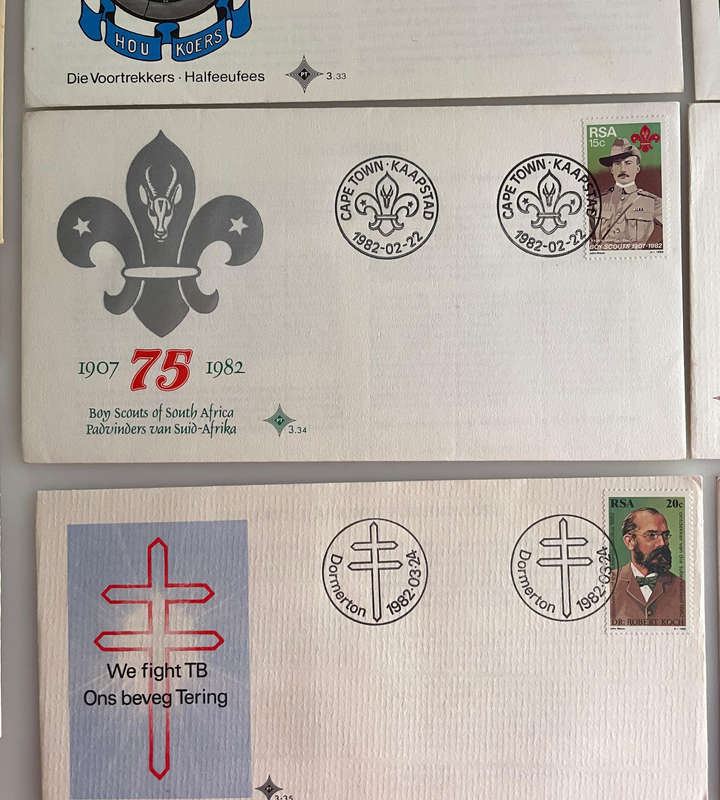 RSA First Day Covers Collection (21) | 1976-1988 | Historical, Cultural & Philatelic Themes