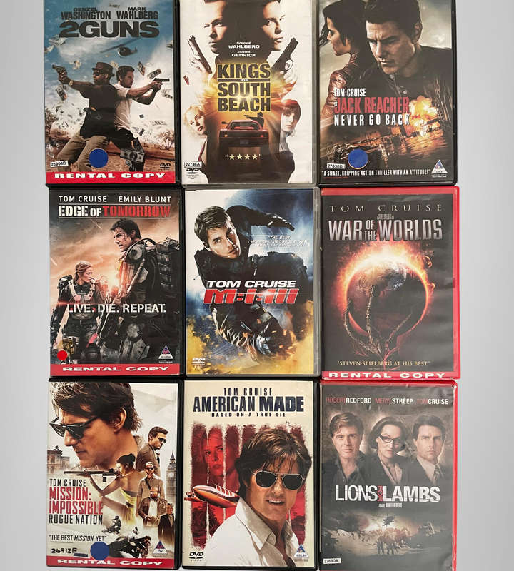 The Ultimate DVD Collection  140+ Movies Best Ever  Freeman, Cruise, Statham & More!