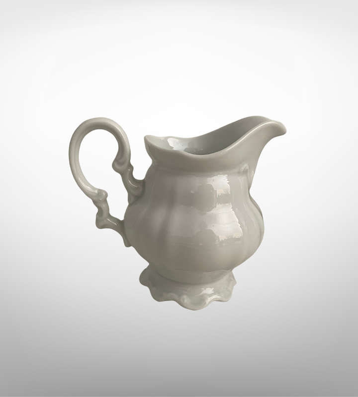 Hutschenreuther Sylvia All-White Tea Set  Crafted in Germany, Discontinued