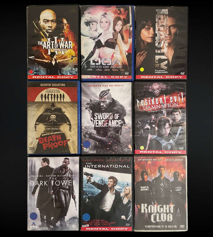 Reduced to clear - 90+ Mixed DVDs  Thriller, Comedy, Action, Drama & Romance! Bargain Lot  Used