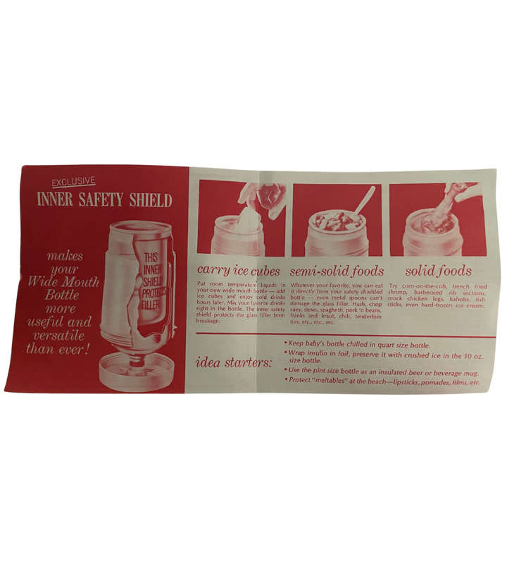 2x Vintage 1970s-80s Aladdin HY-LO Wide Mouth Thermos Flasks  Collectible Retro Pieces