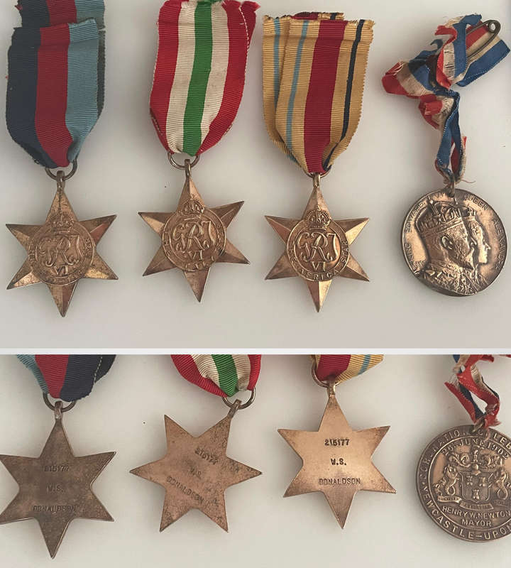 Original WW2 & Historical Medals incl. Named Campaign Medals, Africa Star, Italy Star, Coronation &