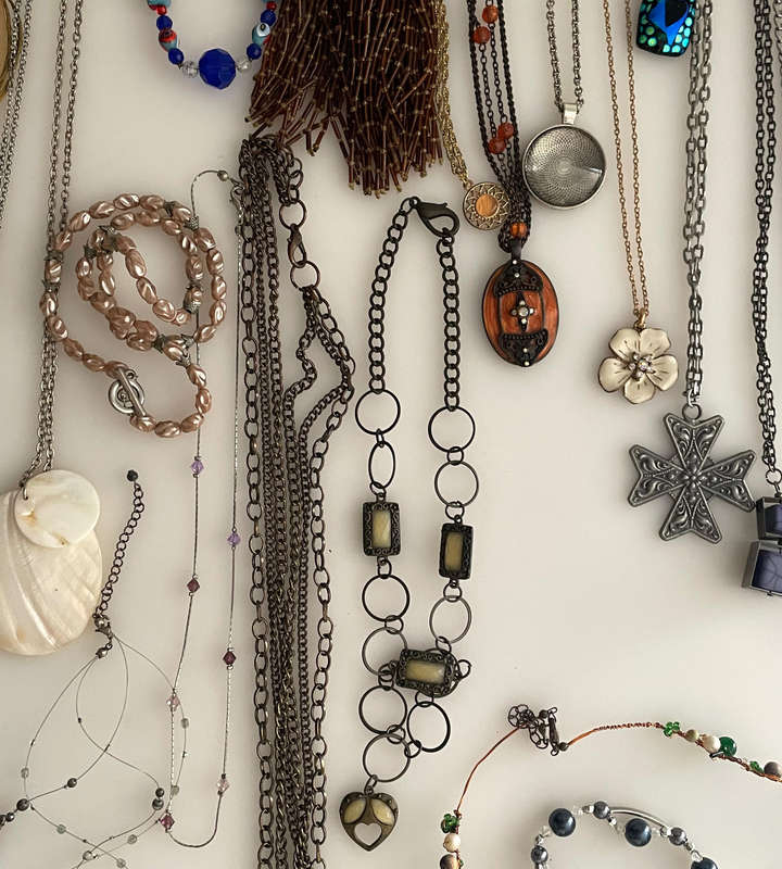 Bulk Lot of 30+ Vintage Costume Jewellery Necklaces - Mixed Styles