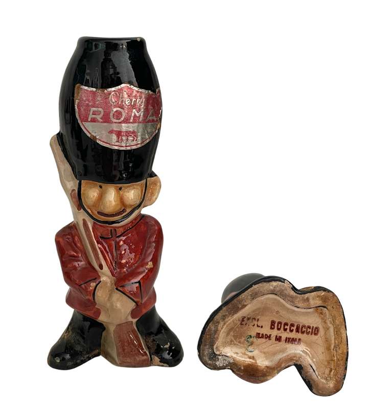 Rare Vintage Bar Collectibles - 3-Piece Master Piece Liquor Dispensers & Miniature ceramic
