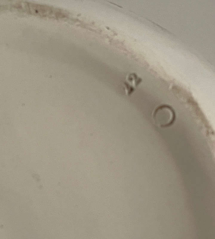 Antique Winkle & Wood "Orchid" Transferware Chamber Pot  c. 1886