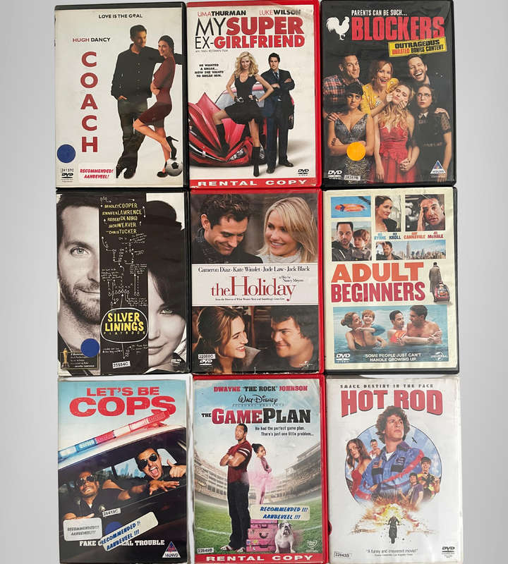 Comedy DVD Bundle | 90+ Movies | Bargain Lot | Used | Movie Night Collection