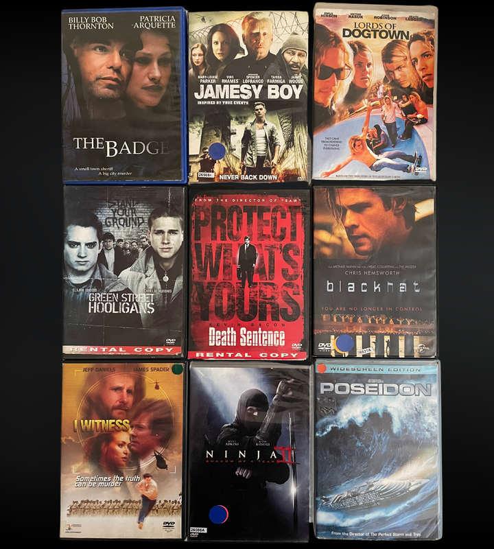 Reduced to clear - 90+ Mixed DVDs  Horror, Thriller, Comedy, Action & Drama! Bargain Lot  Used