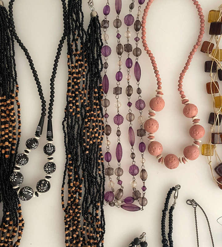 Bulk Lot of 26+ Vintage Costume Jewelry Necklaces - Mixed Style