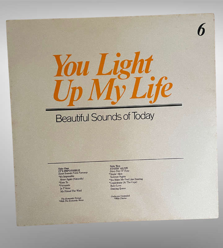 You Light Up My Life  8 LP Vinyl Box Set | Readers Digest Beautiful Sounds of Today