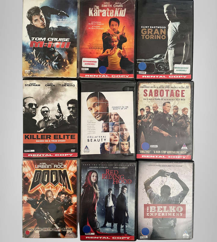 130+ Mixed Genre DVD Lot  Romance, Thriller, Comedy, Family, Drama, Horror & Action  Bargain Bundl