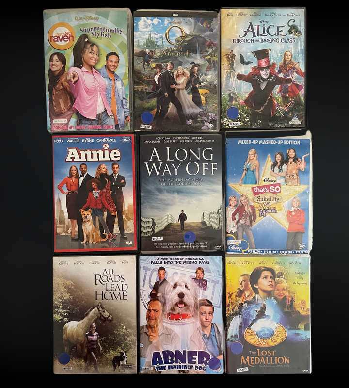 70+ Kids & Family DVD Bundle | Animated & Live-Action Favorites | Used