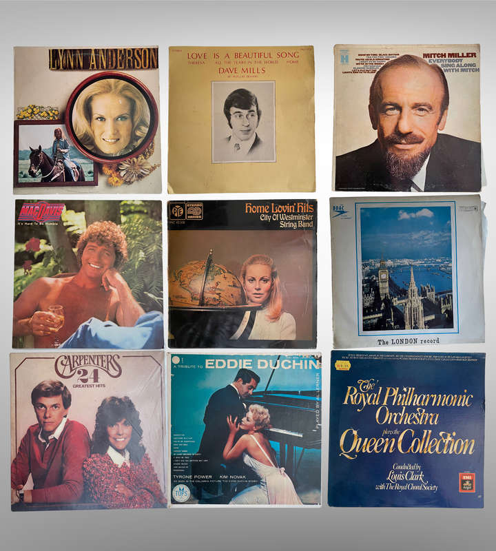 Bargain Huge Lot of 138 LPs / Vinyl's | Jack and Jill Live, Jody Fan, Min Shaw, Russ Conway & More