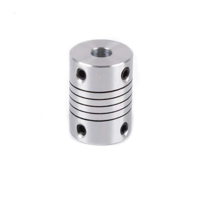 Aluminum alloy elastic coupling 6*7