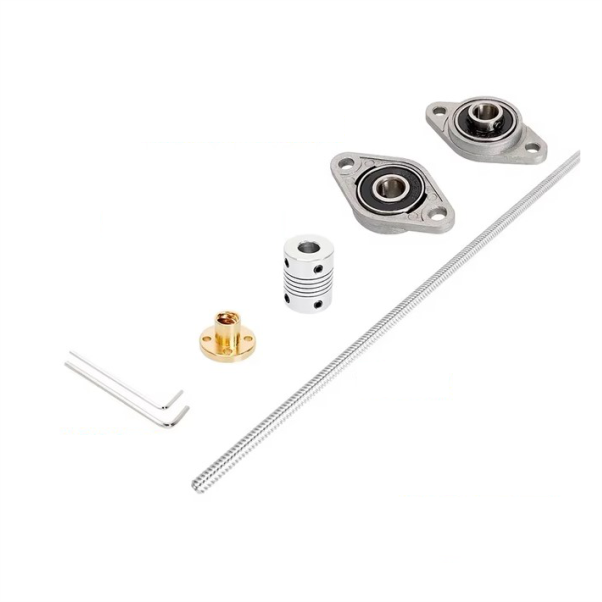 T8 Lead screw With Nut 500mm Vertical
