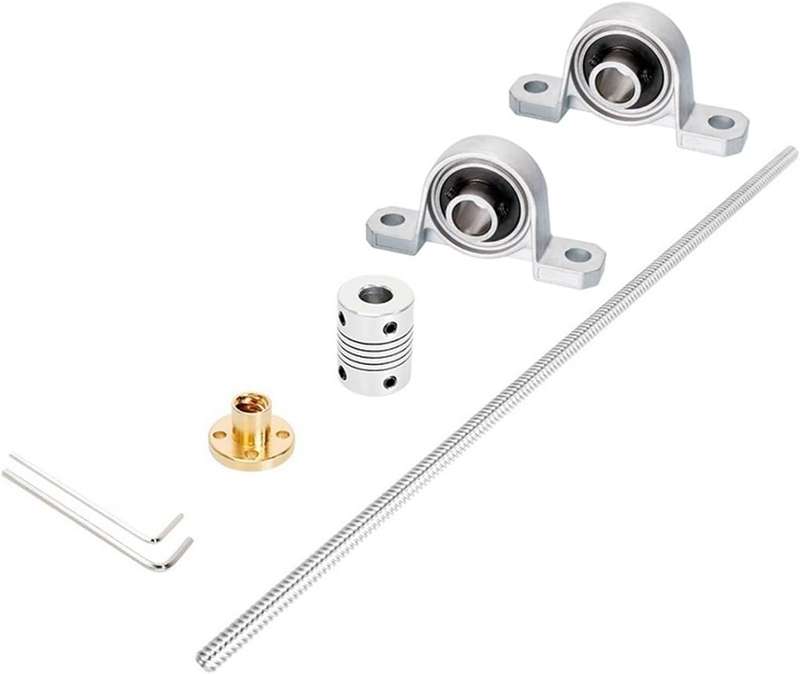 T8 Lead screw With Nut 500mm Horizontal