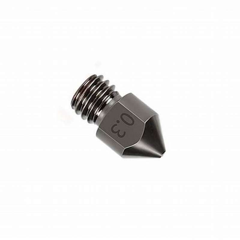MK8 Super Hard Steel Mold Extruder Nozzles 1.75/0.3