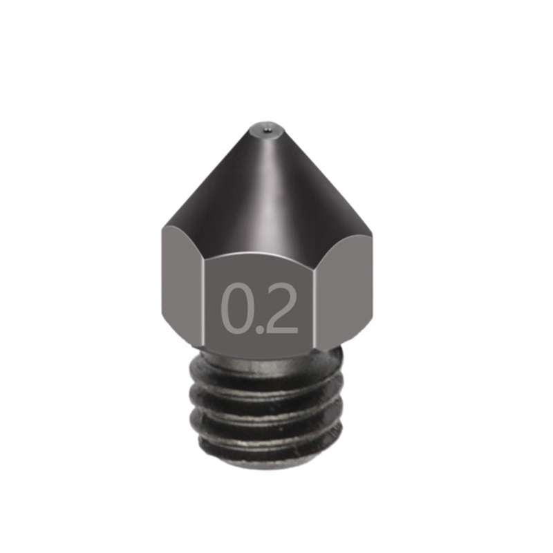 MK8 Super Hard Steel Mold Extruder Nozzles 1.75/0.2