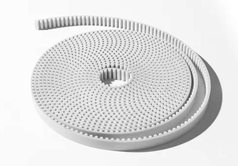 2GT Ring open Synchronous Belt Rubber white Transmission GT2-9mmPU 5Meter/roll