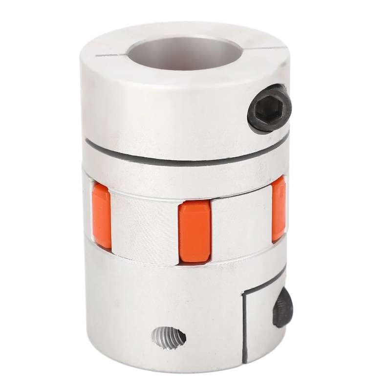 Large torque aluminum alloy star type plum, spring, three jaw servo motor coupling (20x30 8*8)