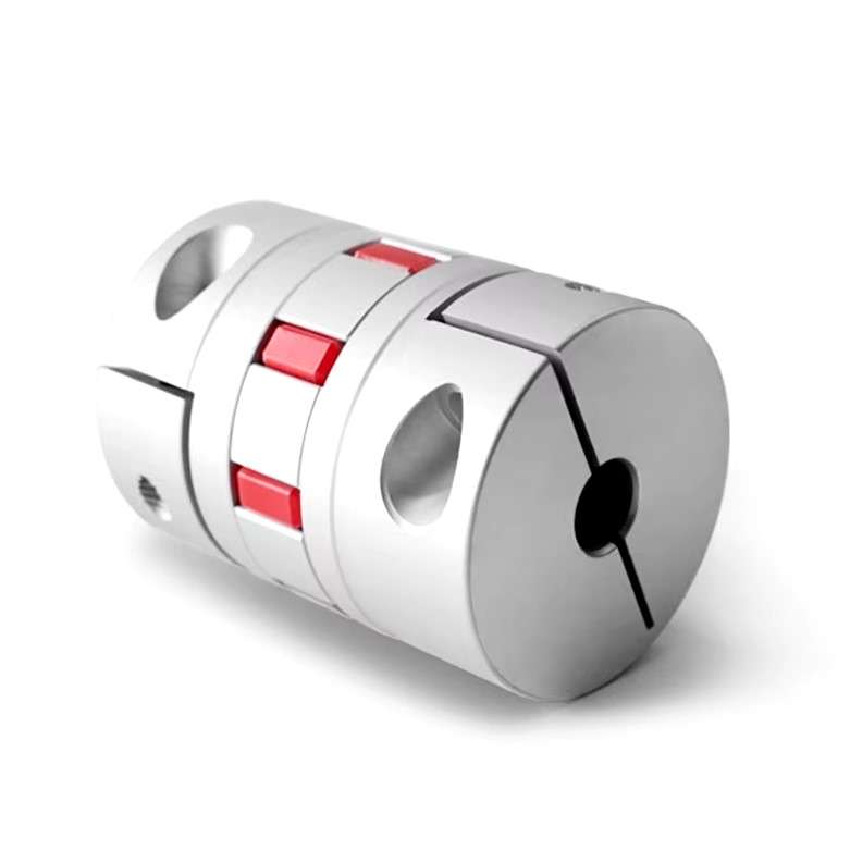 Large torque aluminum alloy star type plum, spring, three jaw servo motor coupling (20x30 6*5)