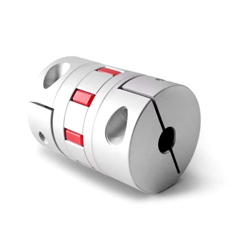 Large torque aluminum alloy star type plum, spring, three jaw servo motor coupling (20X25 5*5)