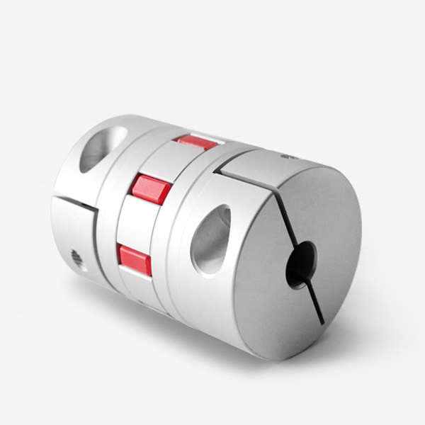 Large torque aluminum alloy star type plum, spring, three jaw servo motor coupling (20X30 35.5*5.5)