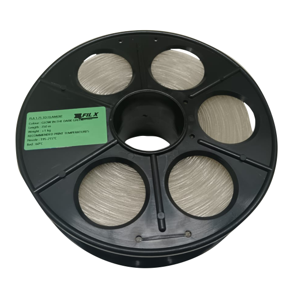 PLA 1,75mm 1KG Glow in the Dark Green STD