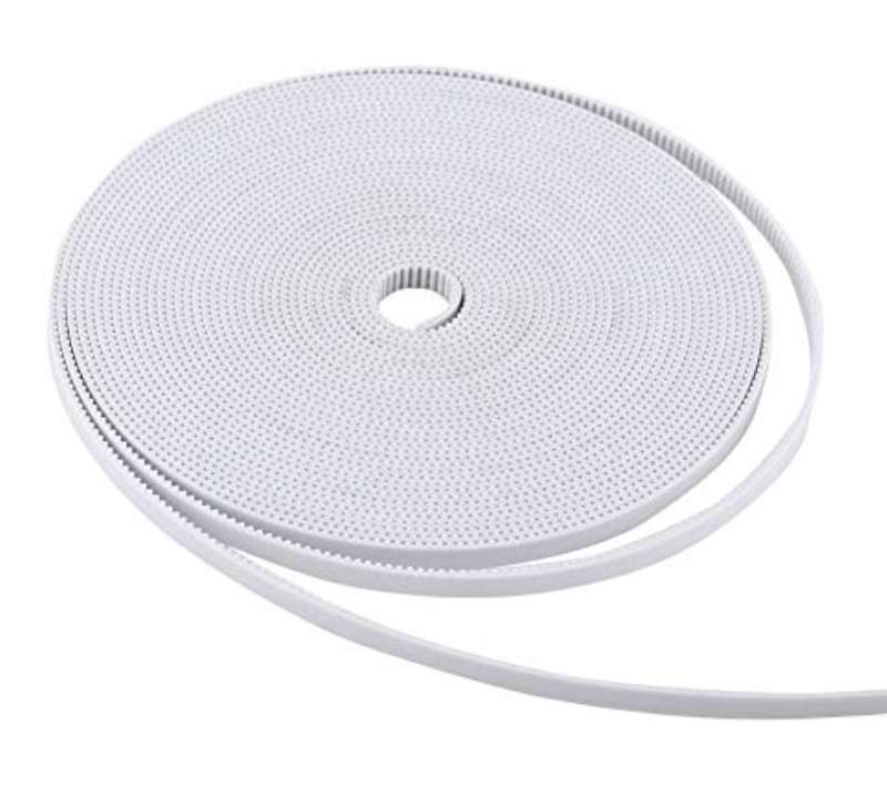 2GT Ring open Synchronous Belt Rubber white Transmission GT2-9mmPU 10Meter/roll