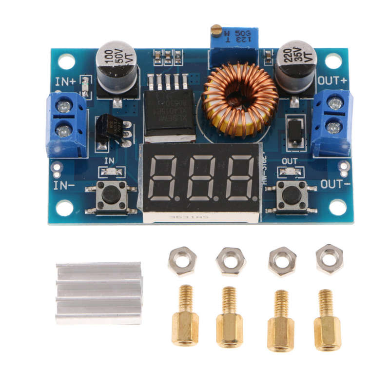 XL4015 75W High-Power Step-Down Convertor with Display