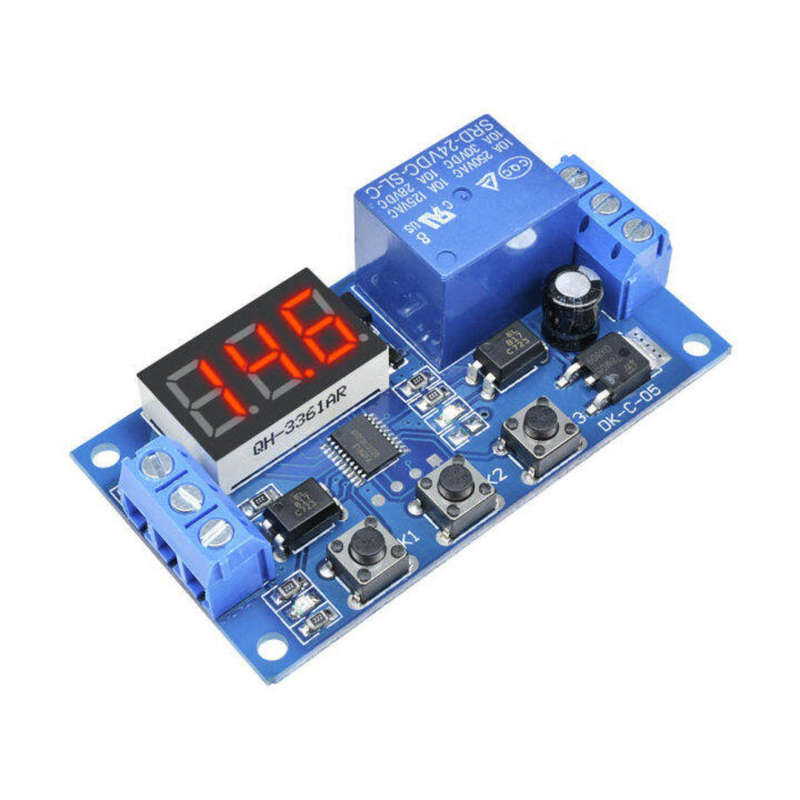 3 channel Delay timer control switch relay module 12V