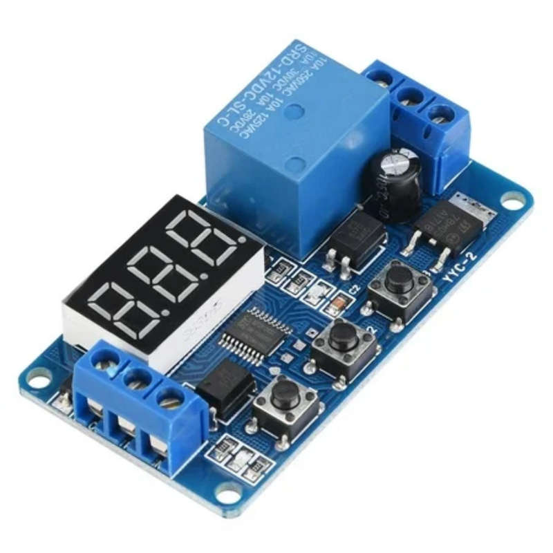 3 channel Delay timer control switch relay module 12V