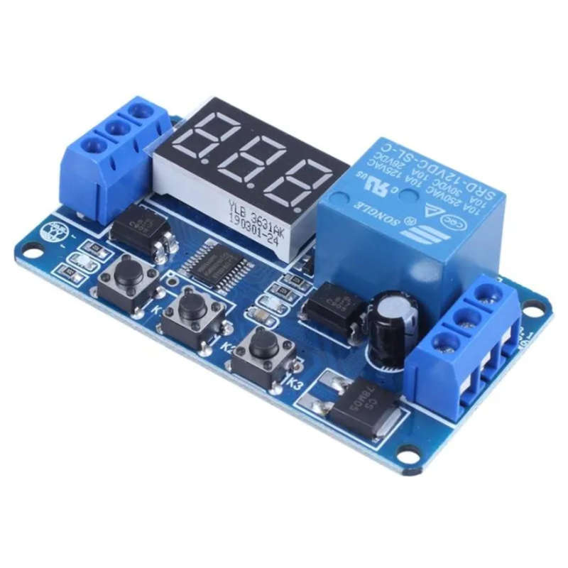 3 channel Delay timer control switch relay module 12V