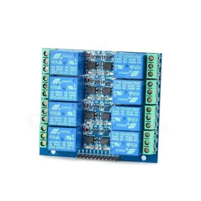 8-way relay module/5V10A optocoupler isolated anti-interference EL817 optocoupler