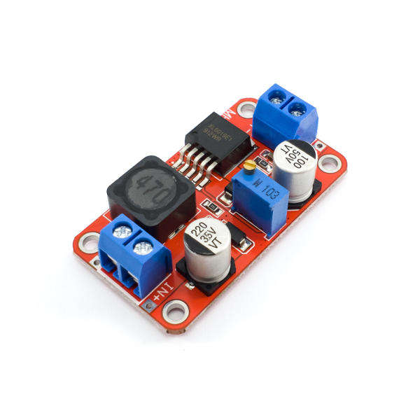 DC-DC Boost Converter  XL6019 - Dimensions: ~(50mm x 28mm x 13mm)