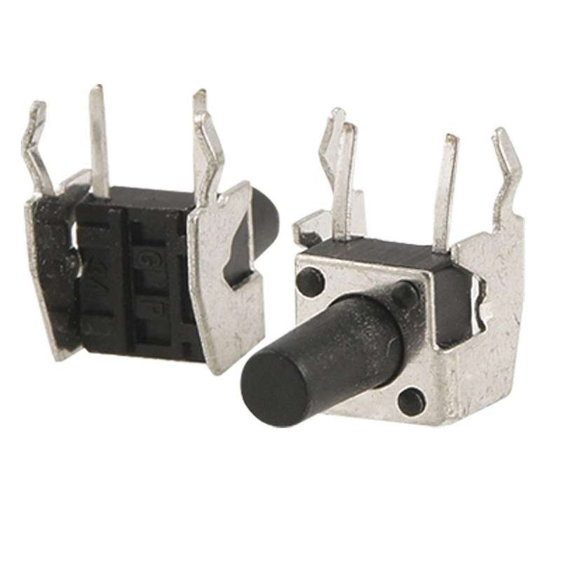 TACT Switch-Long shaft 90 Degree Button