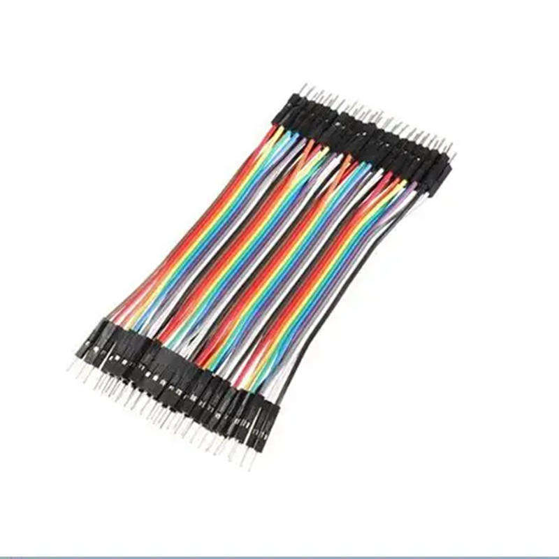 BSK Ribbon Cable Jumper 40W Male - Male 10cm