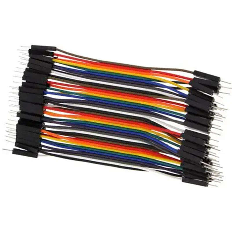 BSK Ribbon Cable Jumper 40W Male - Male 10cm