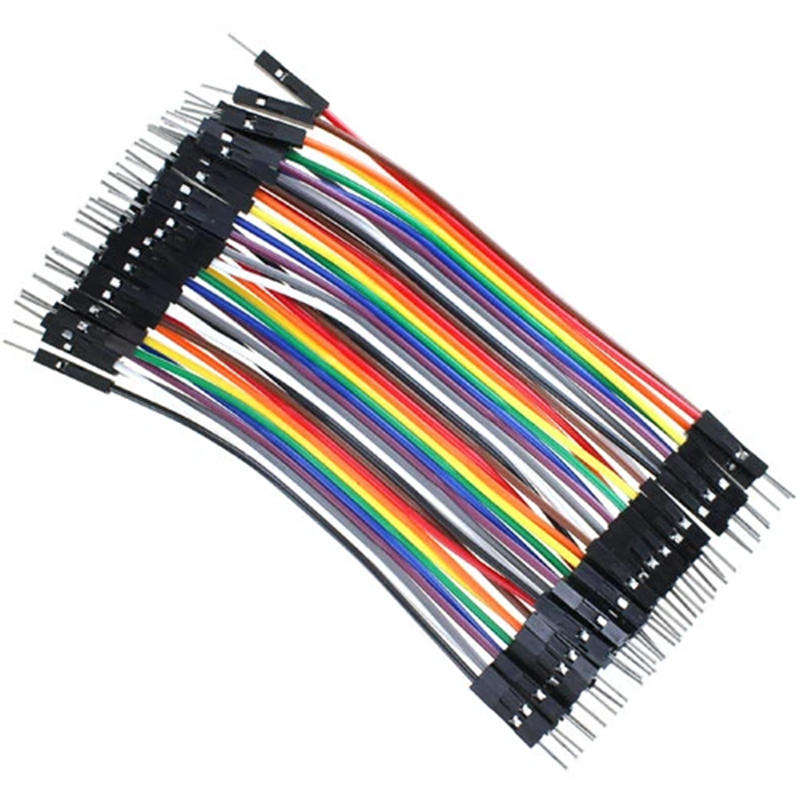 BSK Ribbon Cable Jumper 40W Male - Male 10cm