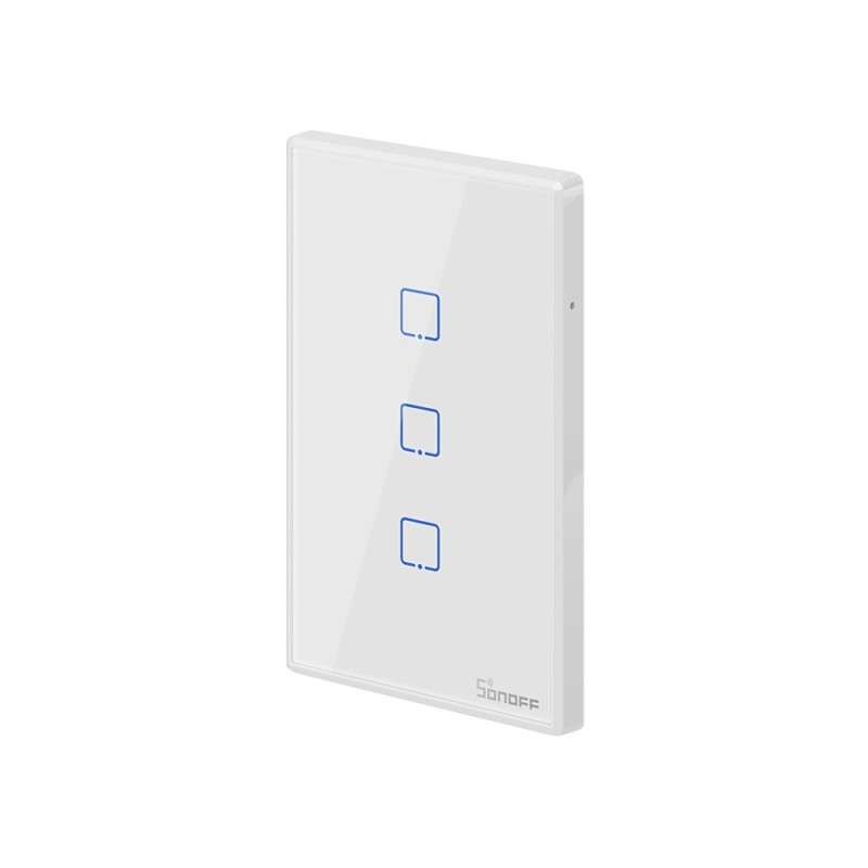 Sonoff TX T2 3 gang SA & AU Standard WIFI RF Smart Wall touch light switch (white)