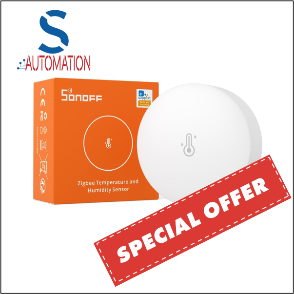 SONOFF Zigbee Temperature and Humidity Sensor | SNZB-02P (Special offer)