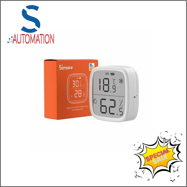 SONOFF SNZB-02D Zigbee LCD Smart Temperature Humidity Sensor (OPEN BOX SPECIAL)