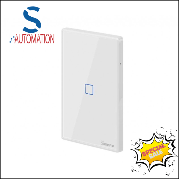 SONOFF TX T2 1Gang SA & AU Standard WIFI RF Smart Wall tough light switch (white) (OPEN BOX SPECIAL)