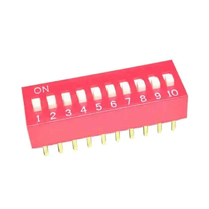 10 Way DIP Switch Slide Type