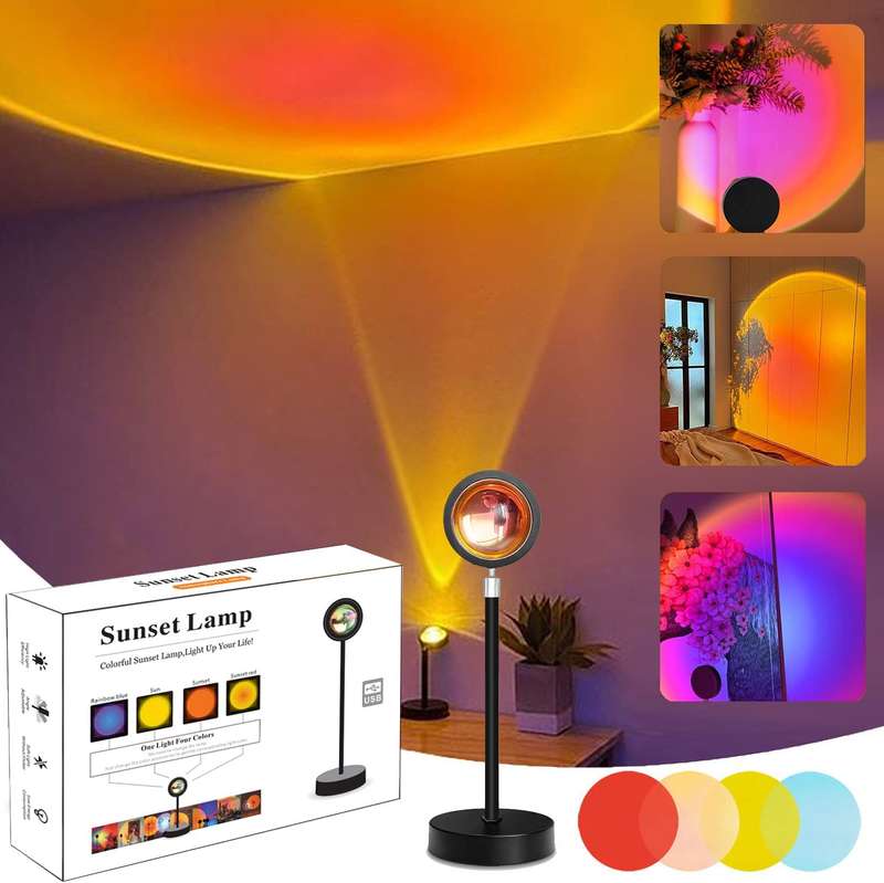 SUNSET LAMP YD-001 CHANGEABLE SHEET