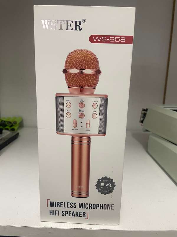 MICROPHONE SPEAKER WSTER WS-858