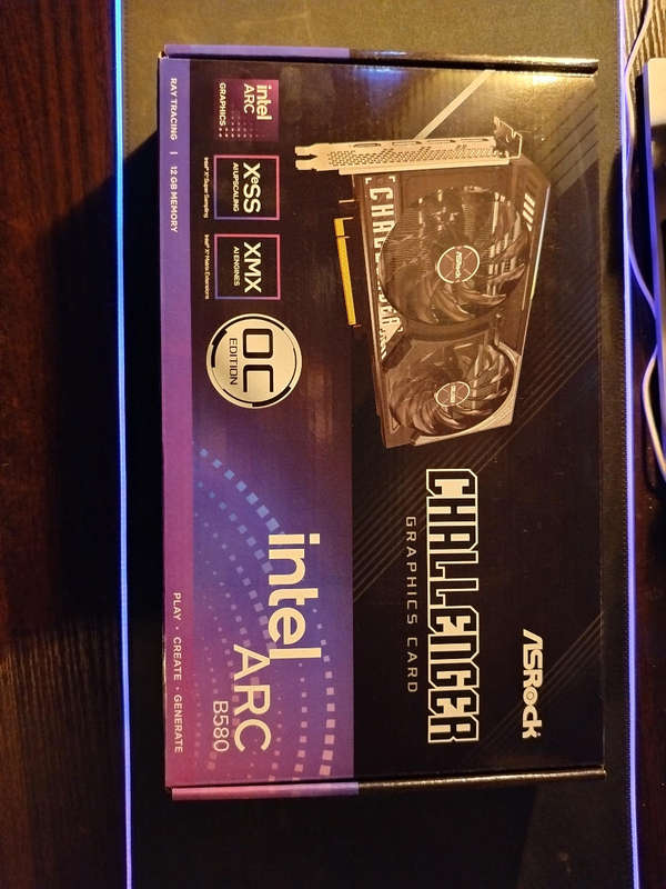 ASROCK INTEL ARC B580 CHALLENGER 12GB RAY TRACING