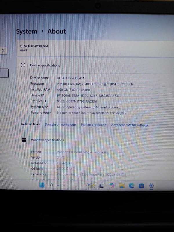 Lenovo IdeaPad S145-IIL