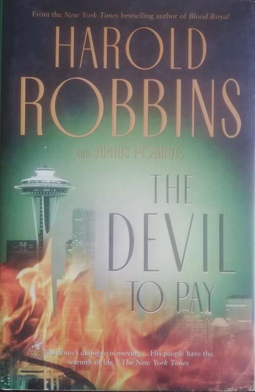 The Devil to Pay by Harold Robbins (Hardback with Dust Cover)