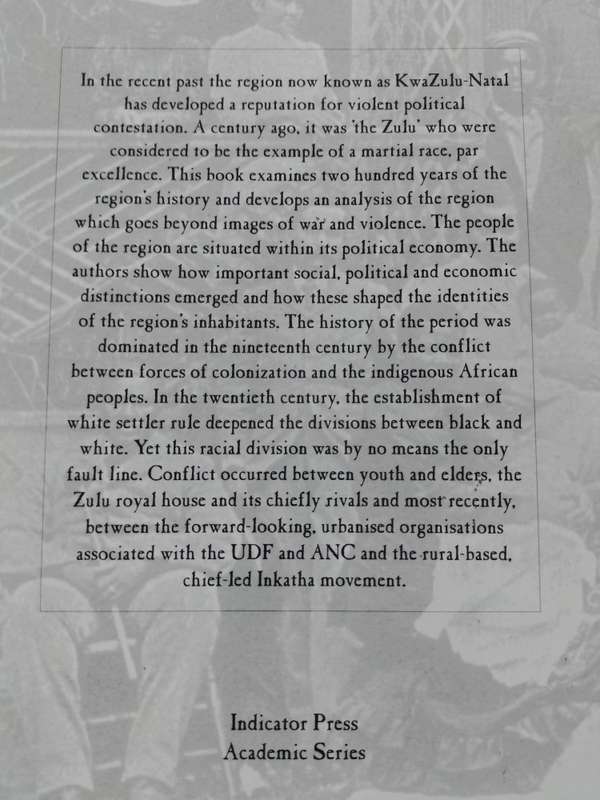 Political economy and identities in KwaZulu-Natal. Historical and Social Perspectives (1996)