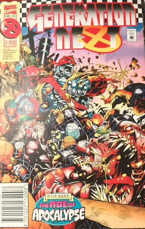 Vintage Marvel comic - Generation Next #4